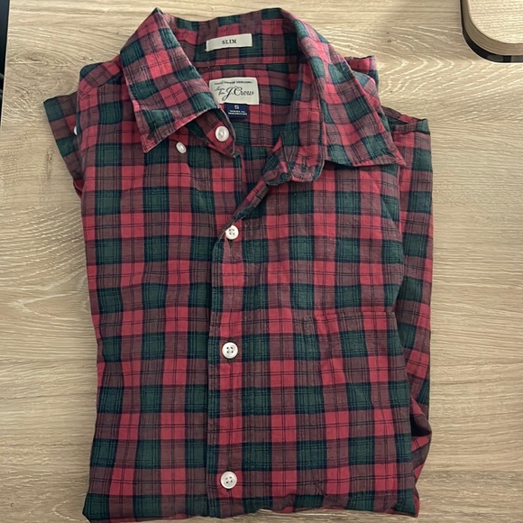 Jcrew Plaid Button Down - Picture 1 of 4